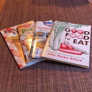 Betty Crocker Cookbook Set - Red and White Covers
